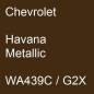 Preview: Chevrolet, Havana Metallic, WA439C / G2X.